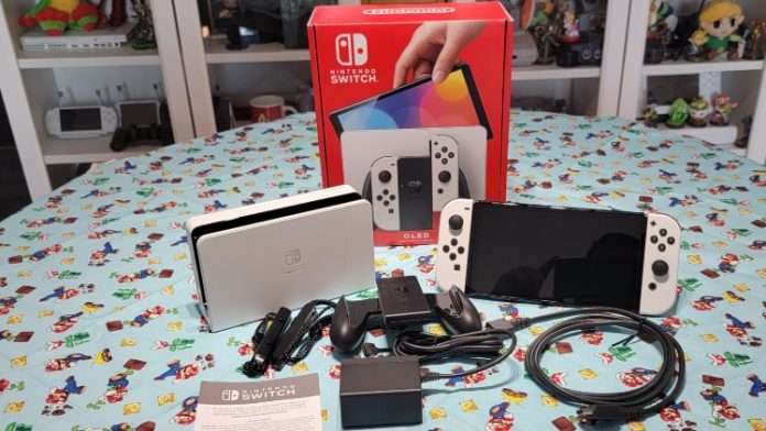 Nintendo Switch OLED model unboxing and review Nintendo Switch OLED
