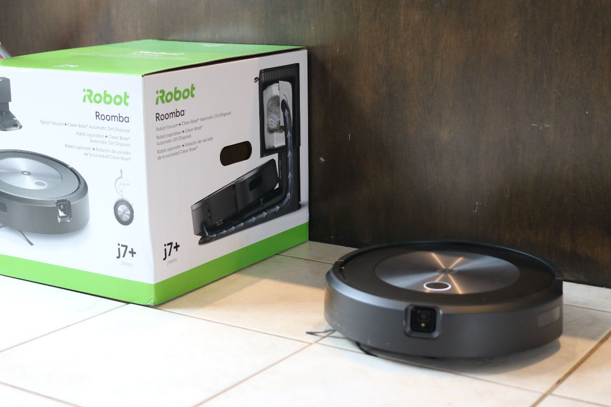 Enter for a chance to win the iRobot Roomba j7+ robot vacuum from Best