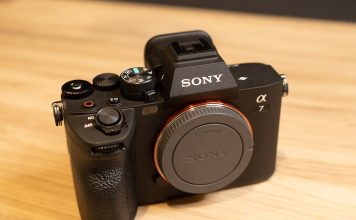 A photo of the new Sony A7 IV