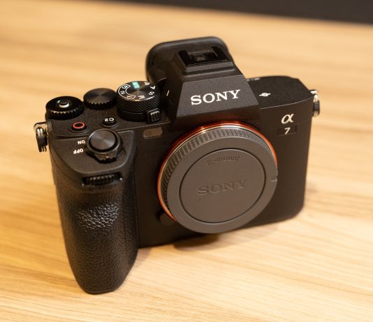 A photo of the new Sony A7 IV