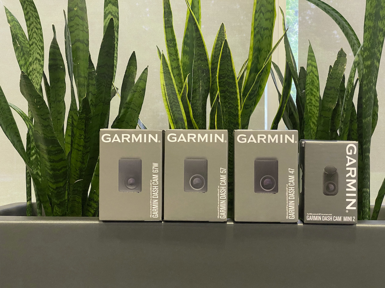 Caméra de tableau de bord Garmin avec mini caméra de tableau de