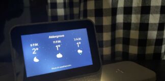 Lenovo smart clock 2 nightlight