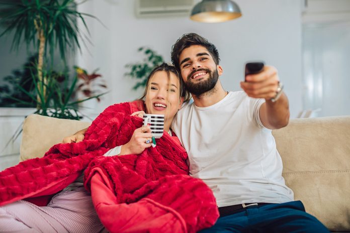 Couple on the couch