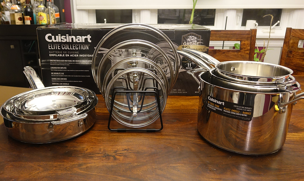 Cuisinart Elite Collection Nesting Cookware Set Review
