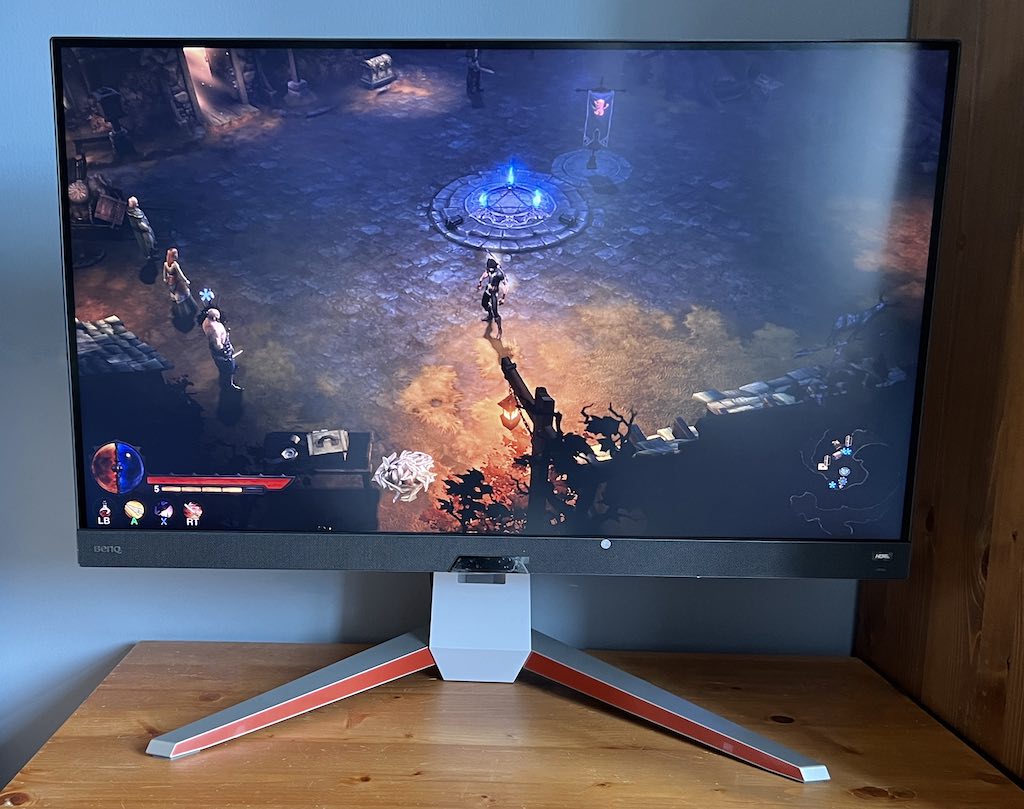 BenQ Mobiuz EX3210U review: A gaming monitor with a split