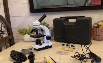 National Geographic 40x – 1600x microscope review national geographic microscope kit review