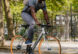 A man riding a Swft electric bike