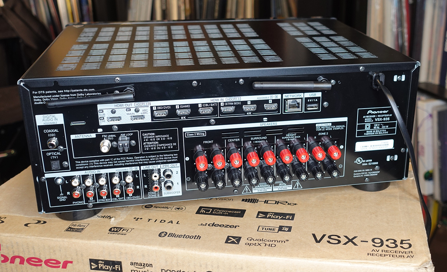VSX-935 7.2-Channel Network AV Receiver