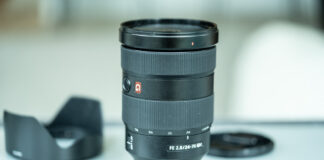 A photo of the Sony FE 24-70mm f/2.8 GM lens