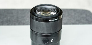 A photo of the Sony FE 90mm f/2.8 macro lens