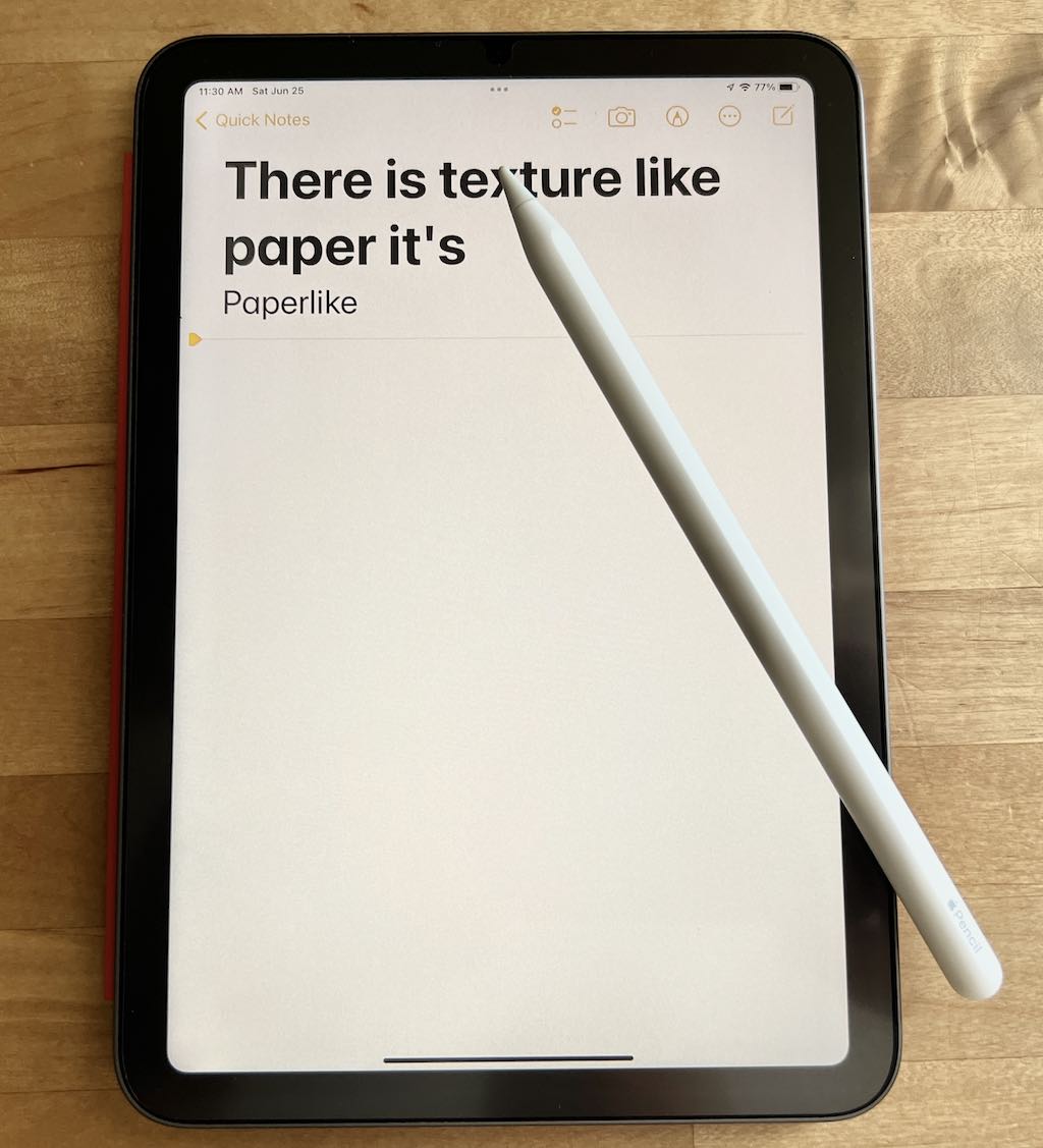 Paperlike iPad screen protector review Best Buy Blog