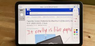 Paperlike iPad screen protector review