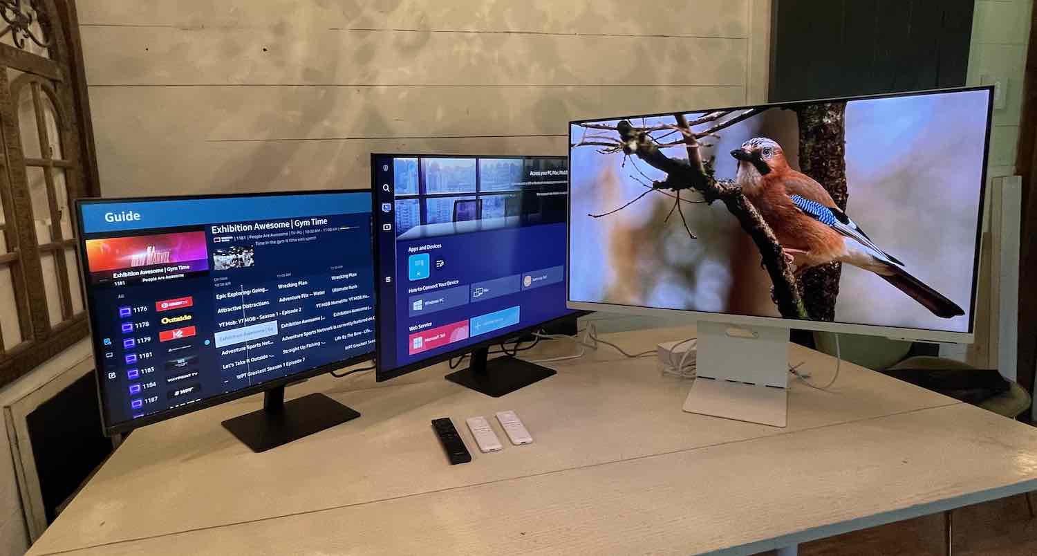Samsung M5, M7, and M8 smart monitors review