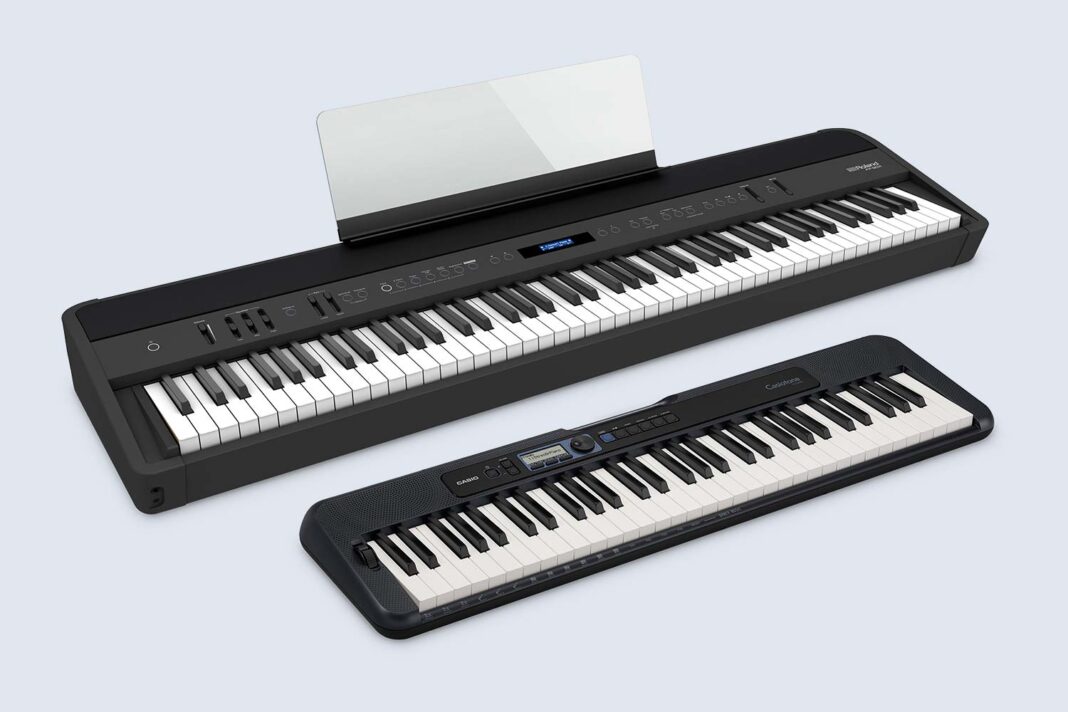 Differences between digital pianos versus electric keyboards Best Buy Blog