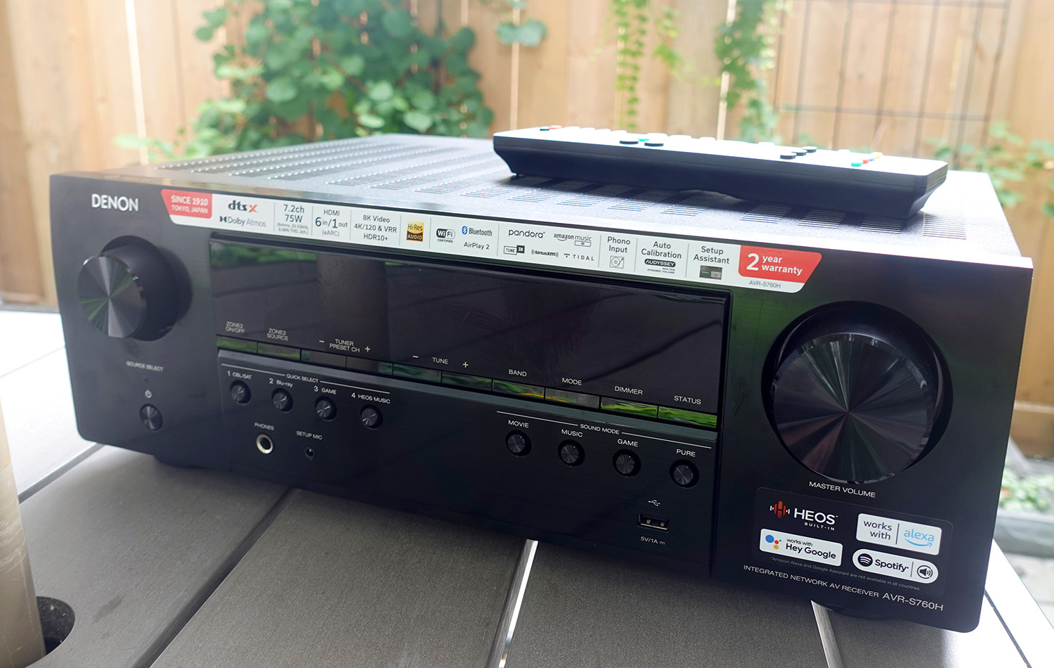 Buy | Denon Blog review AVR-S760H Best receiver