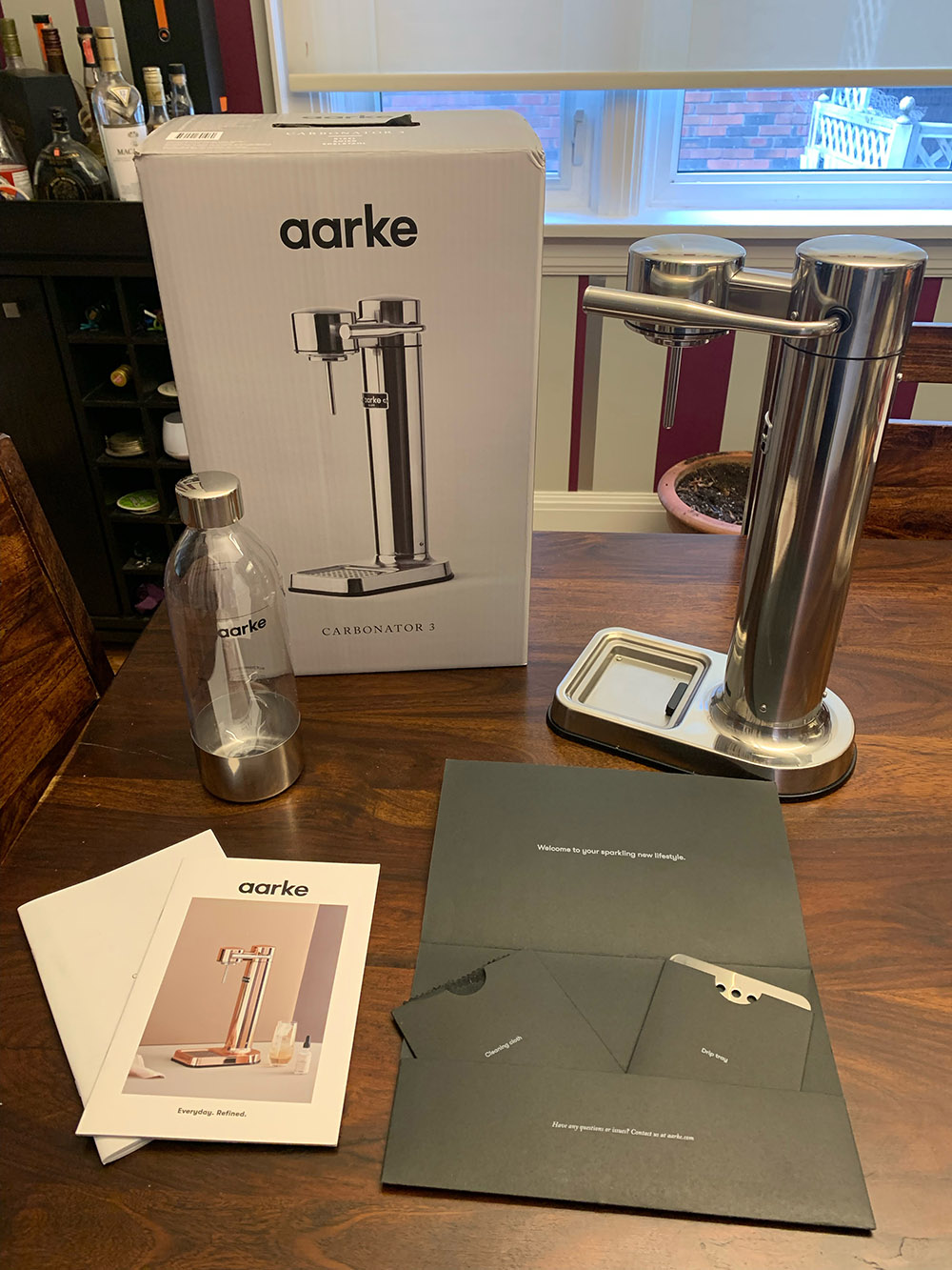 Aarke Carbonator 3 steel sparkling water maker creates perfects bubbles in  10 seconds » Gadget Flow