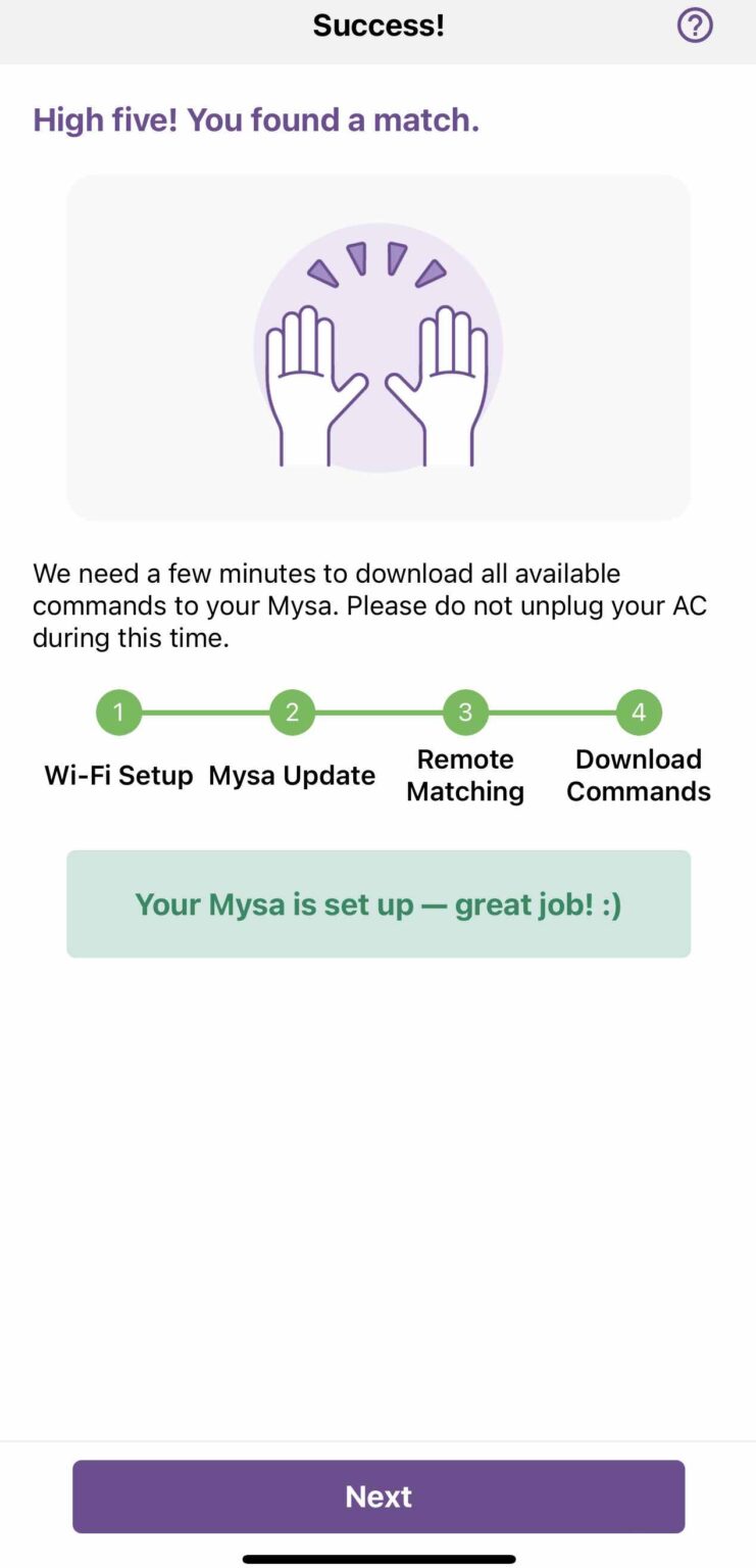 Mysa Smart Thermostat for air conditioners and mini splits review