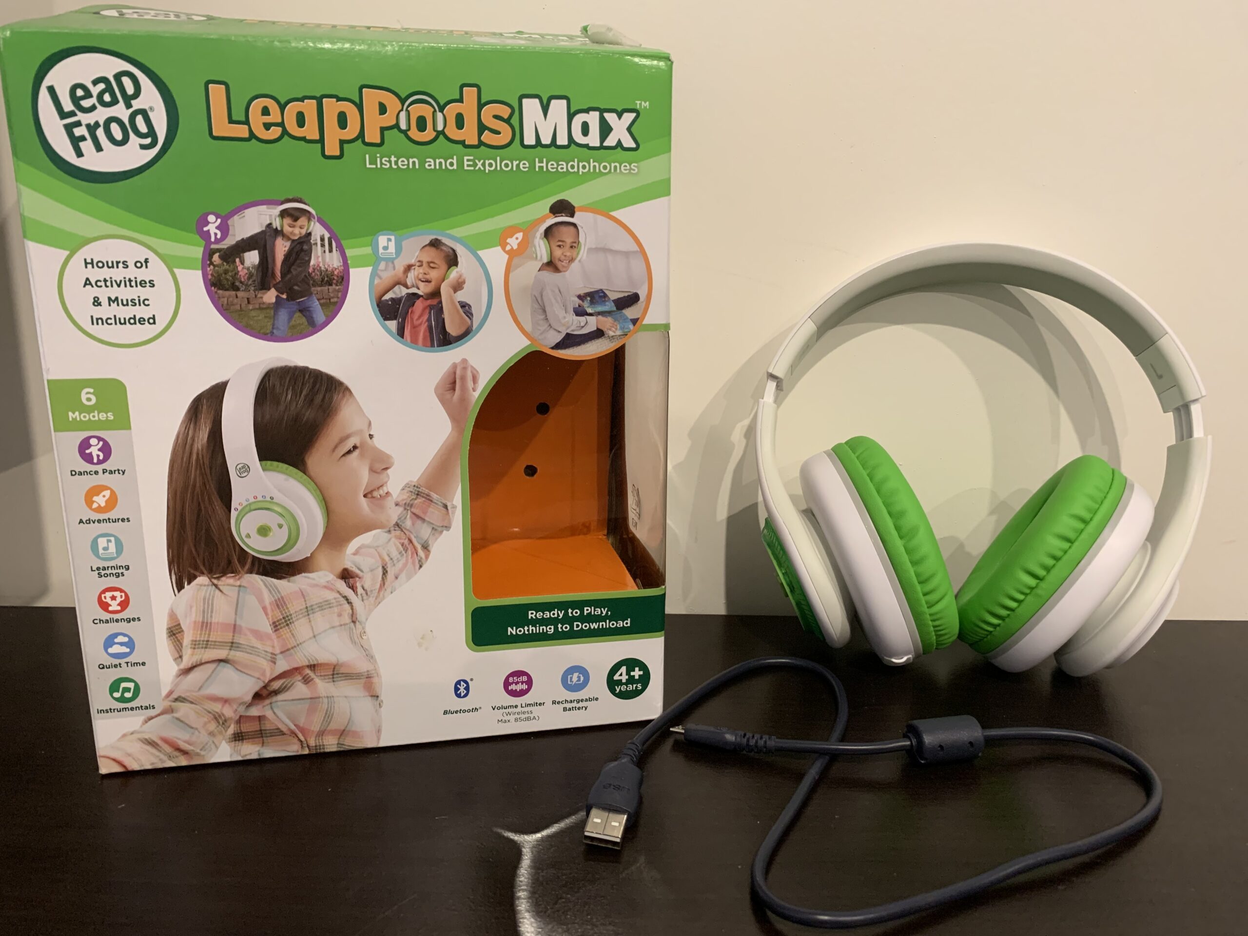Leap Frog LeapPods Max kids interactive headphones review | Best