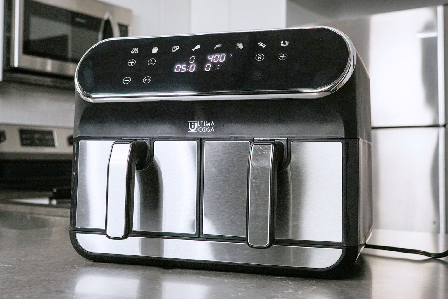 Ultima Cosa Dual Digital Air Fryer 8L review