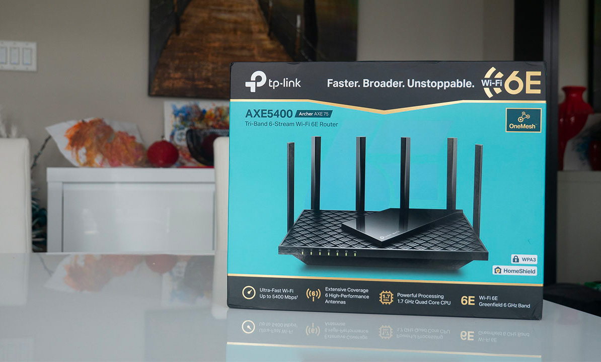Upgrade to WiFi 6E with the TP-Link Archer AXE75 Router