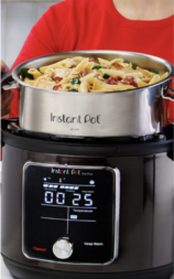 Instant Pot with pasta
