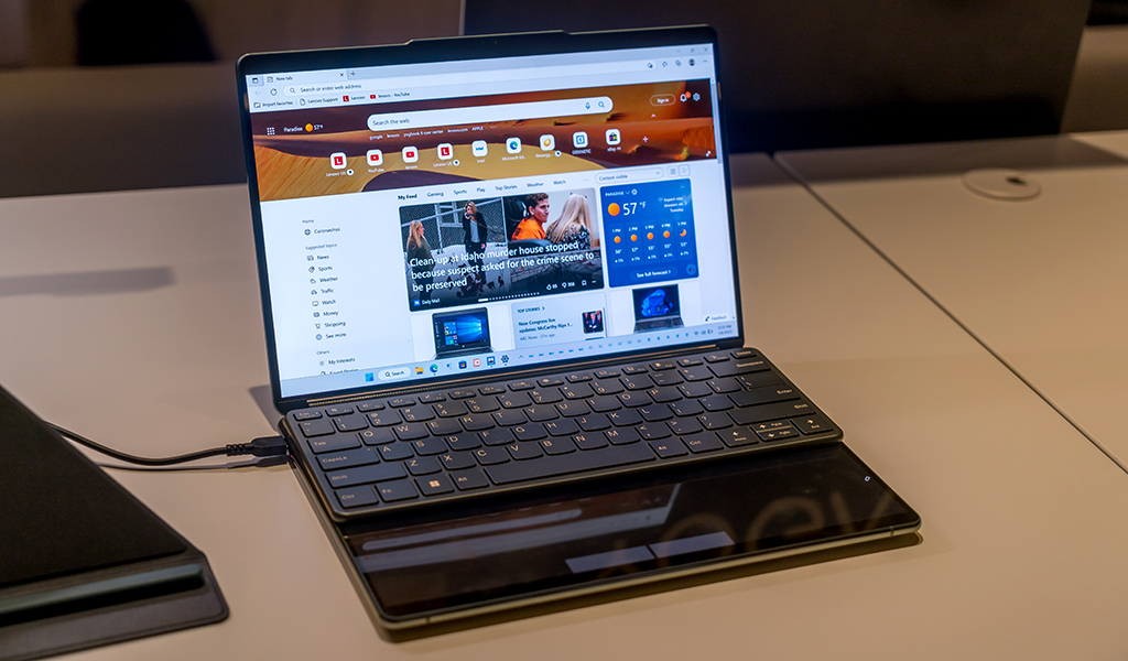 The Yoga Book 9i is the CES 2023 laptop I most want to love