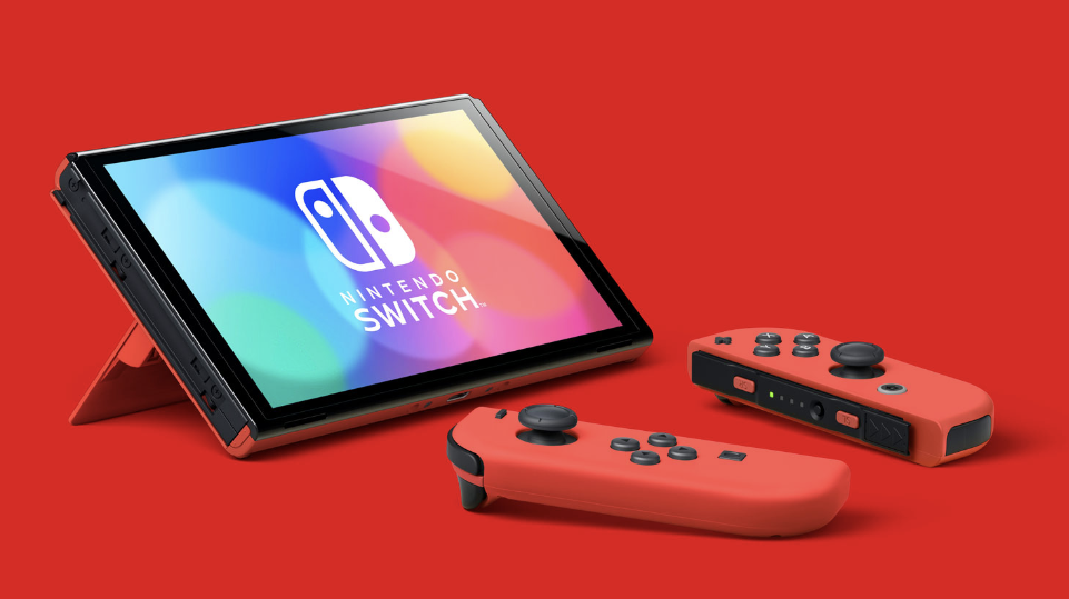 Nintendo Switch OLED console Mario Red Edition