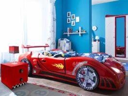race car beds zoomie kids