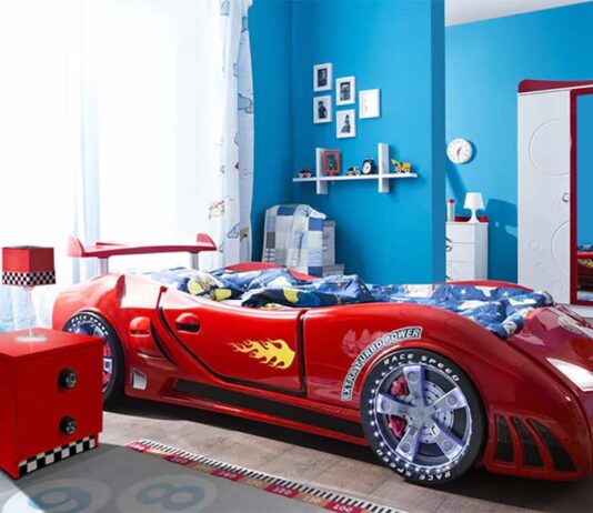 race car beds zoomie kids
