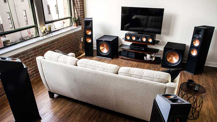 Setting up your home cinema sound system
