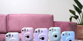 Fujifilm Instax Mini 12 Instant Camera colourways