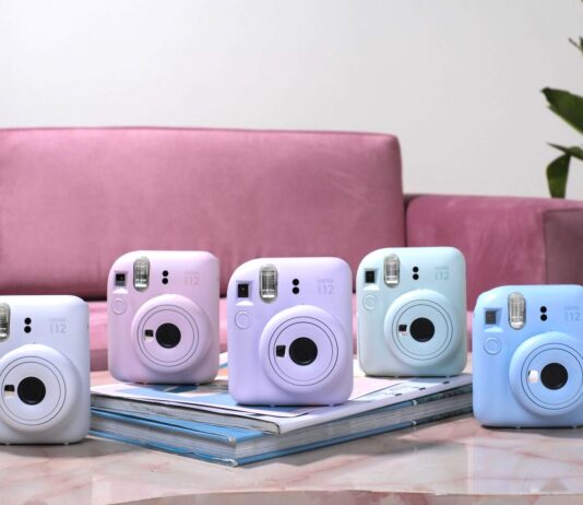 Fujifilm Instax Mini 12 Instant Camera colourways