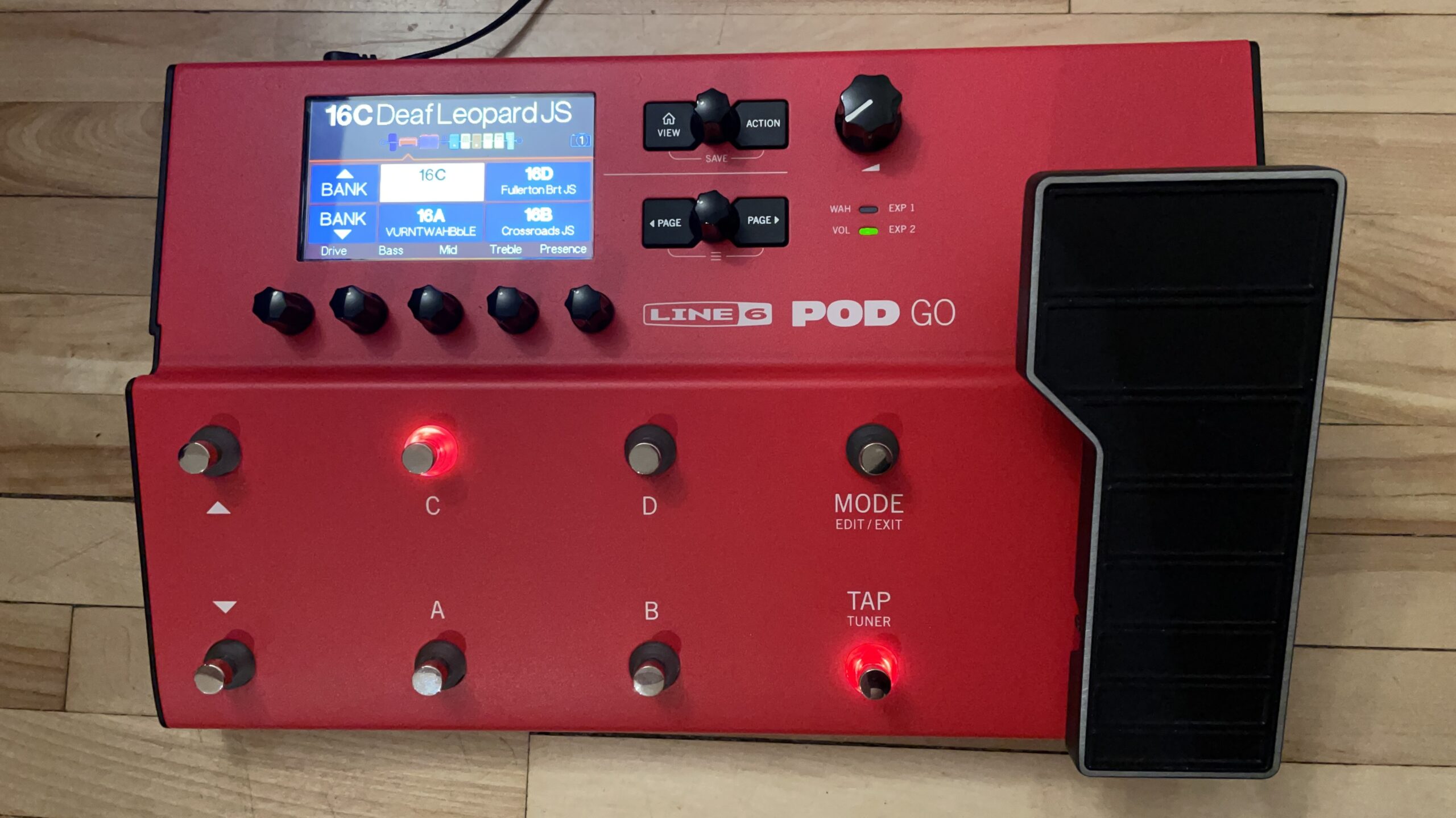 Line 6 POD Go multi-effects guitar processor review