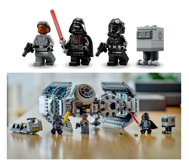Lego Star Wars TieB omber
