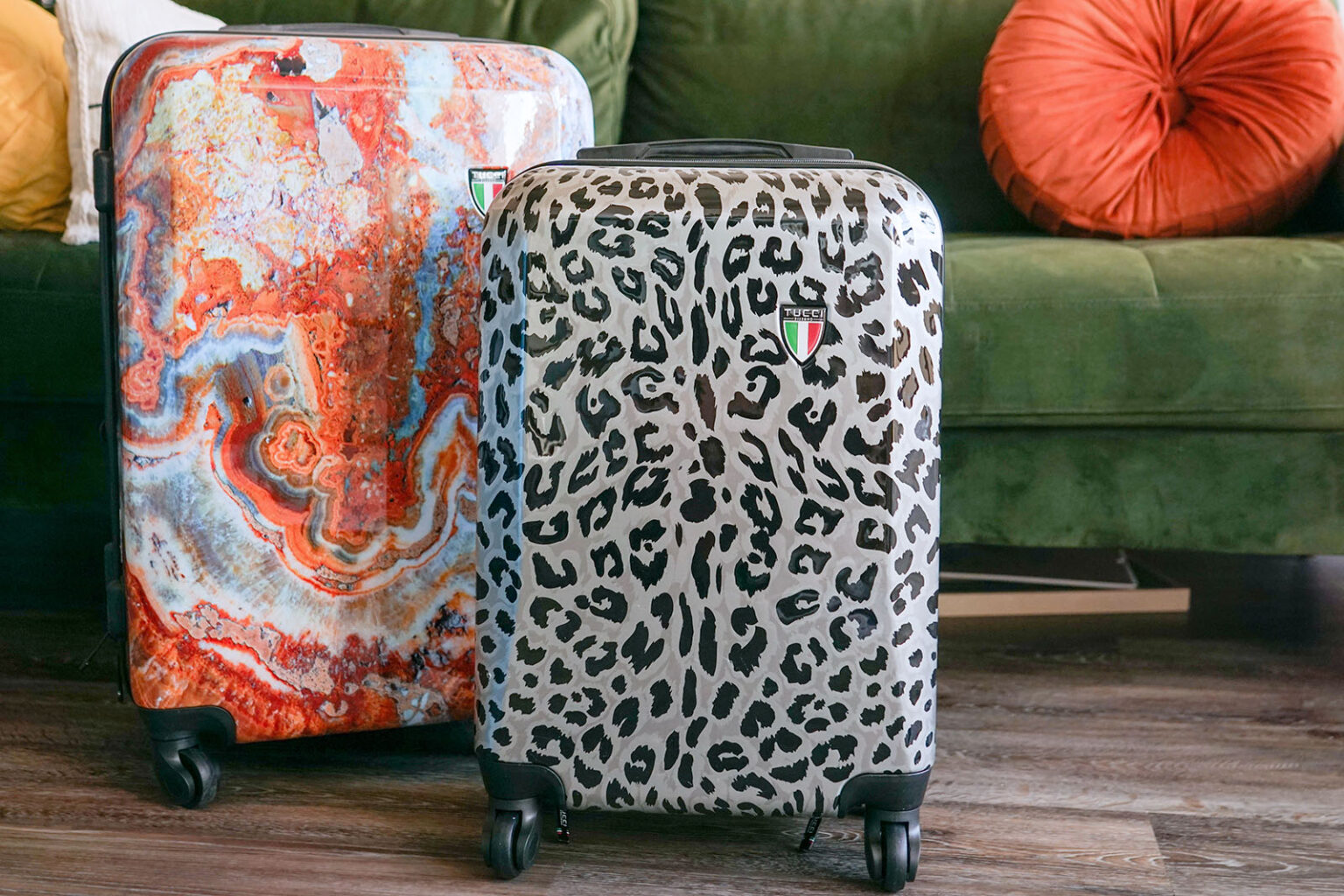 Tucci Italy Hard Side Art Collection luggage review