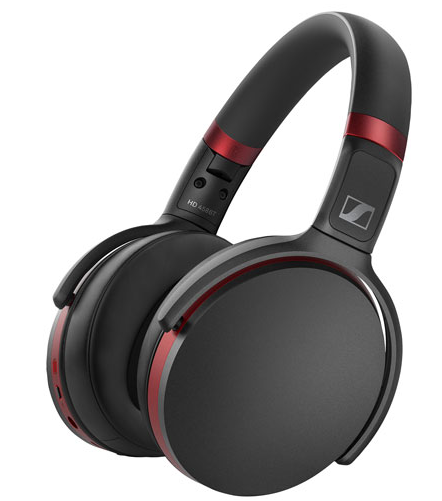 Sennheiser HD 458BT Over-Ear Noise Cancelling Bluetooth Headphones - Black 