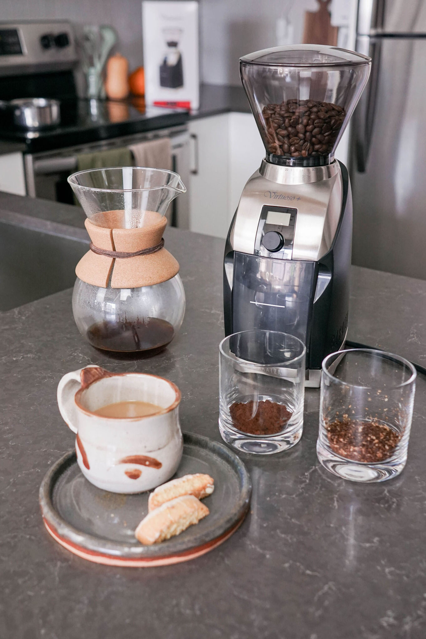 Baratza Virtuoso+ burr coffee grinder review
