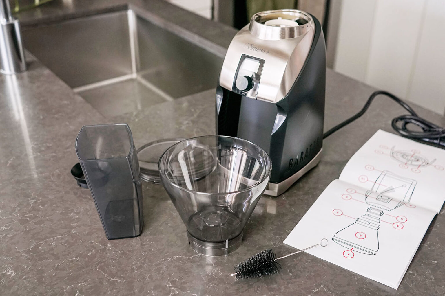 Baratza Virtuoso+ burr coffee grinder review