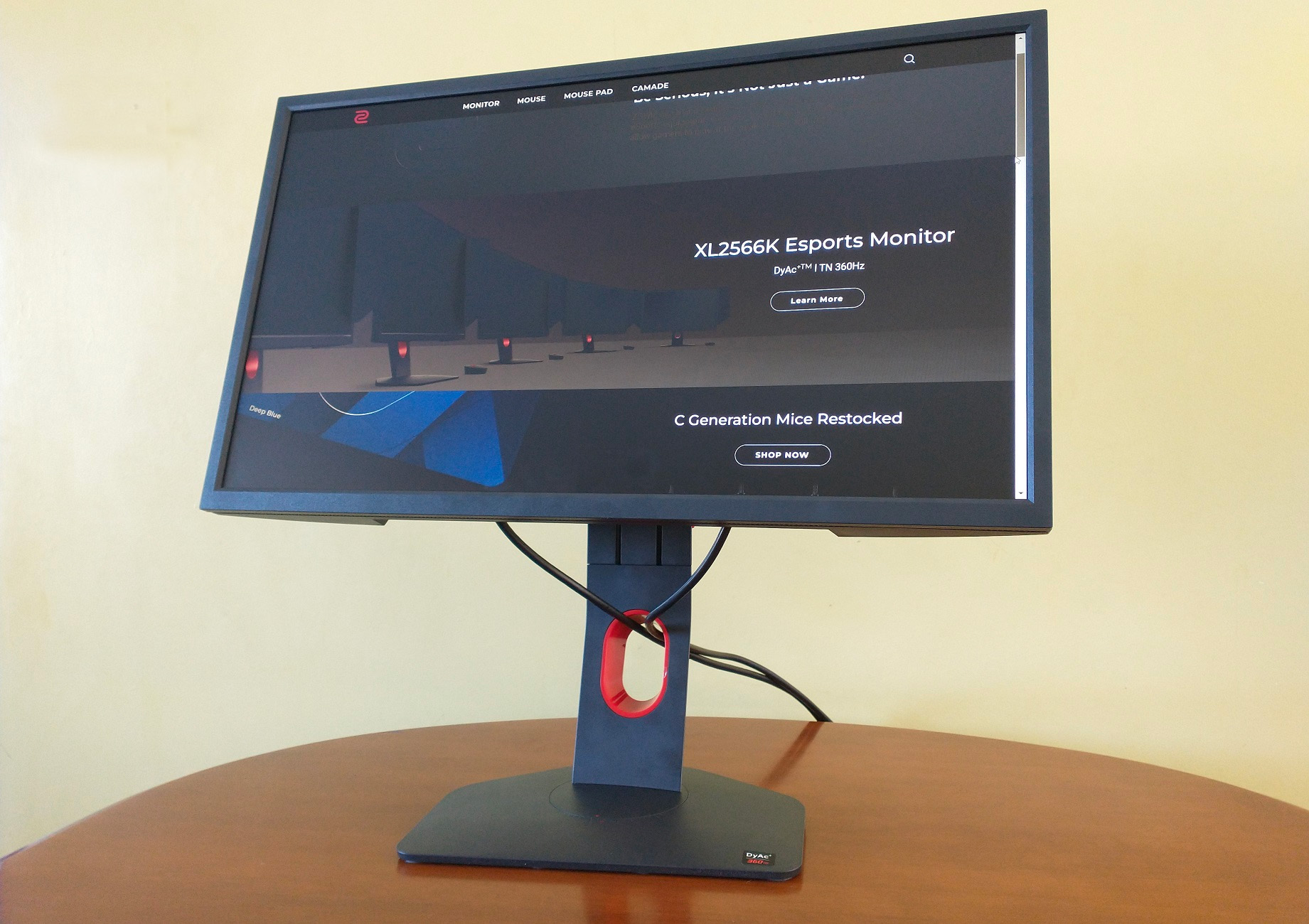 XL2566K - Zowie's Fastest 360HZ Gaming Monitor 