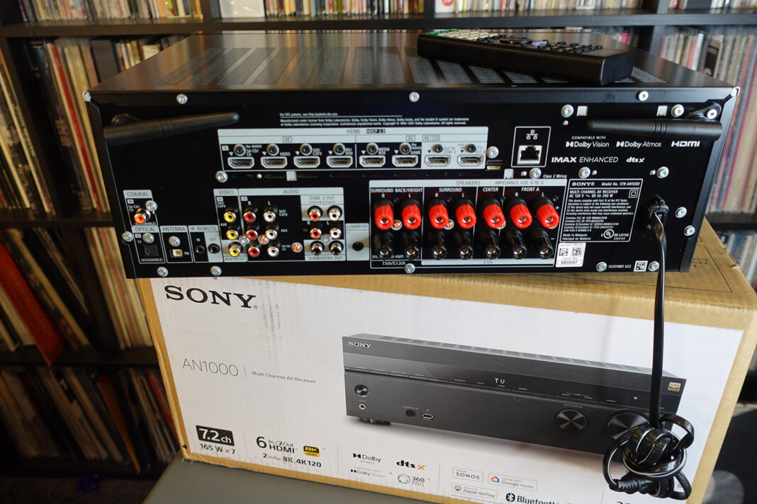 Sony STR-AN1000 8K 7.2 Channel A/V Receiver Review | Best Buy Blog