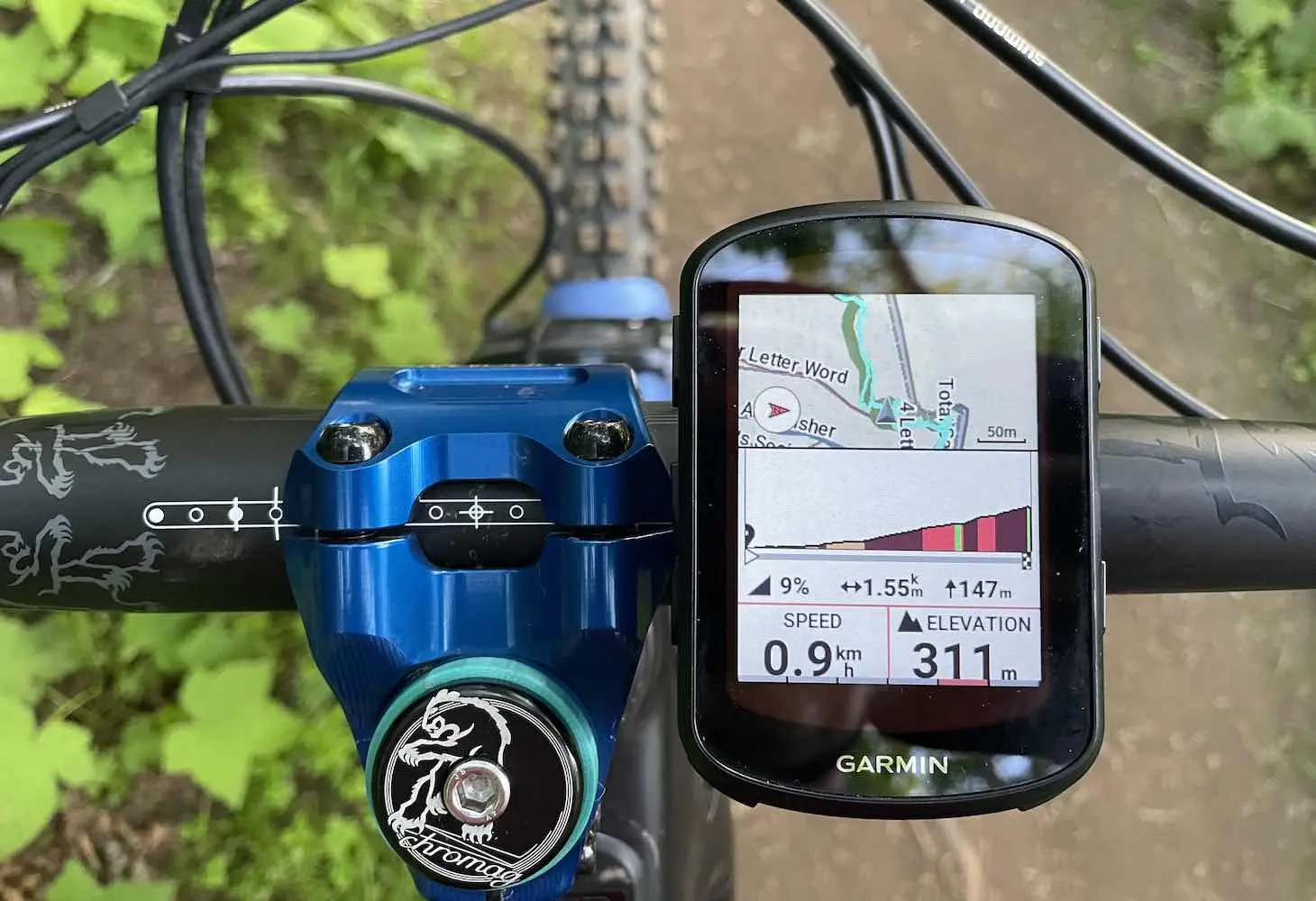 garmin cycling computer touch screen