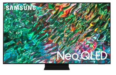 Samsung NeqQLED TV boasting a 240hz refresh rate
