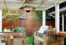 warm up the patio with outdoor patio heaters