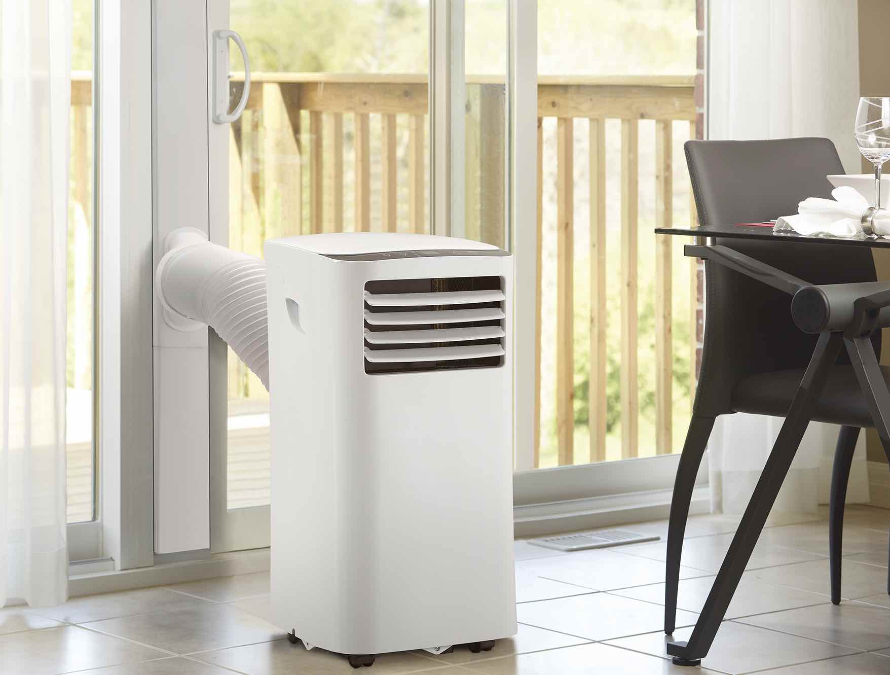 portable air conditioner to maximize air flow in house