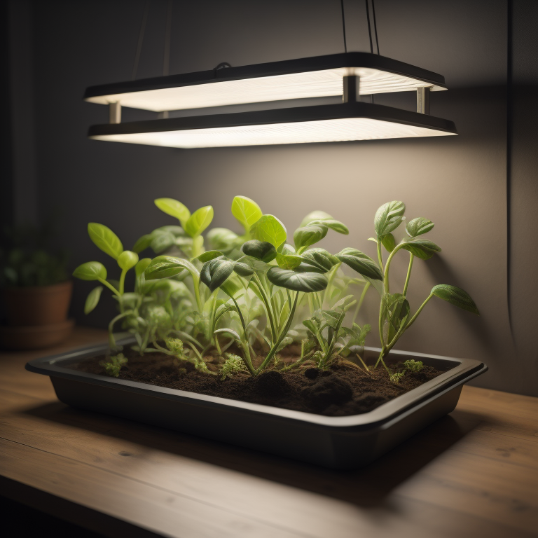 Smart plug with growing light