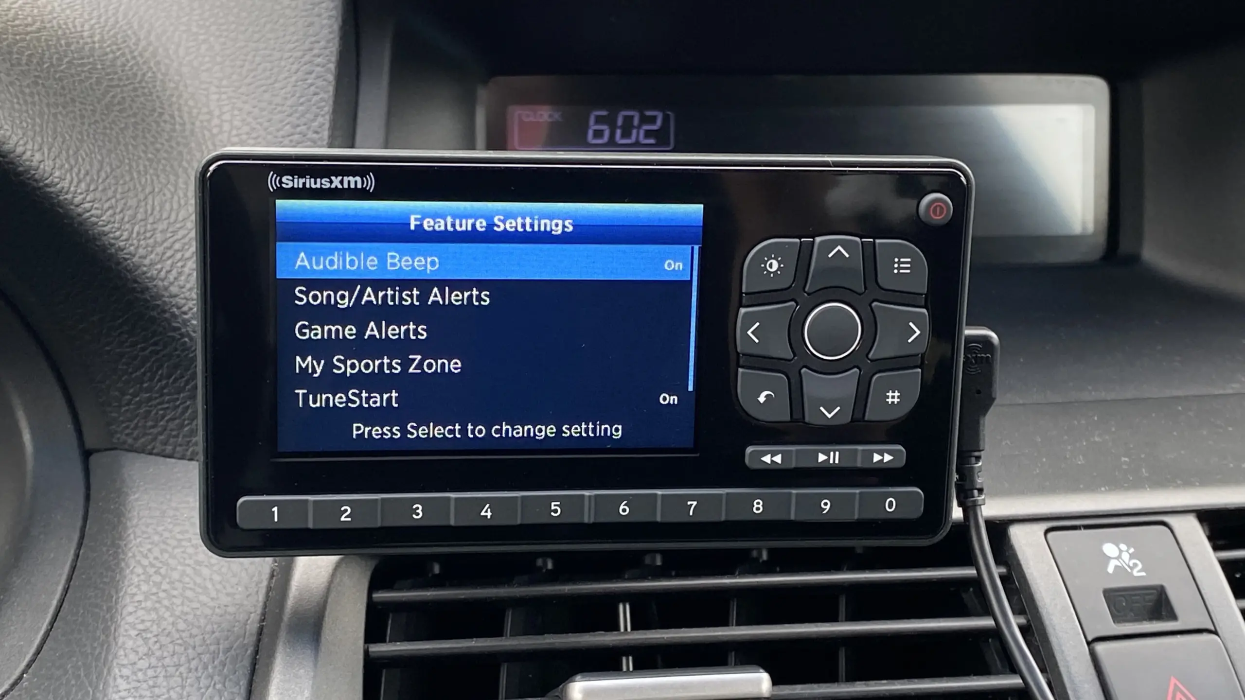 SiriusXM Roady BT feature settings and options to customize your device for a more personalized experience.