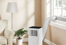 Insignia Portable Air Conditioner - 10000 BTU (SACC 6500 BTU) - White/Black - Only at Best Buy