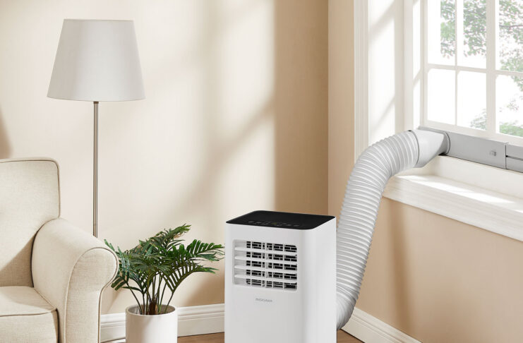Insignia Portable Air Conditioner - 10000 BTU (SACC 6500 BTU) - White/Black - Only at Best Buy