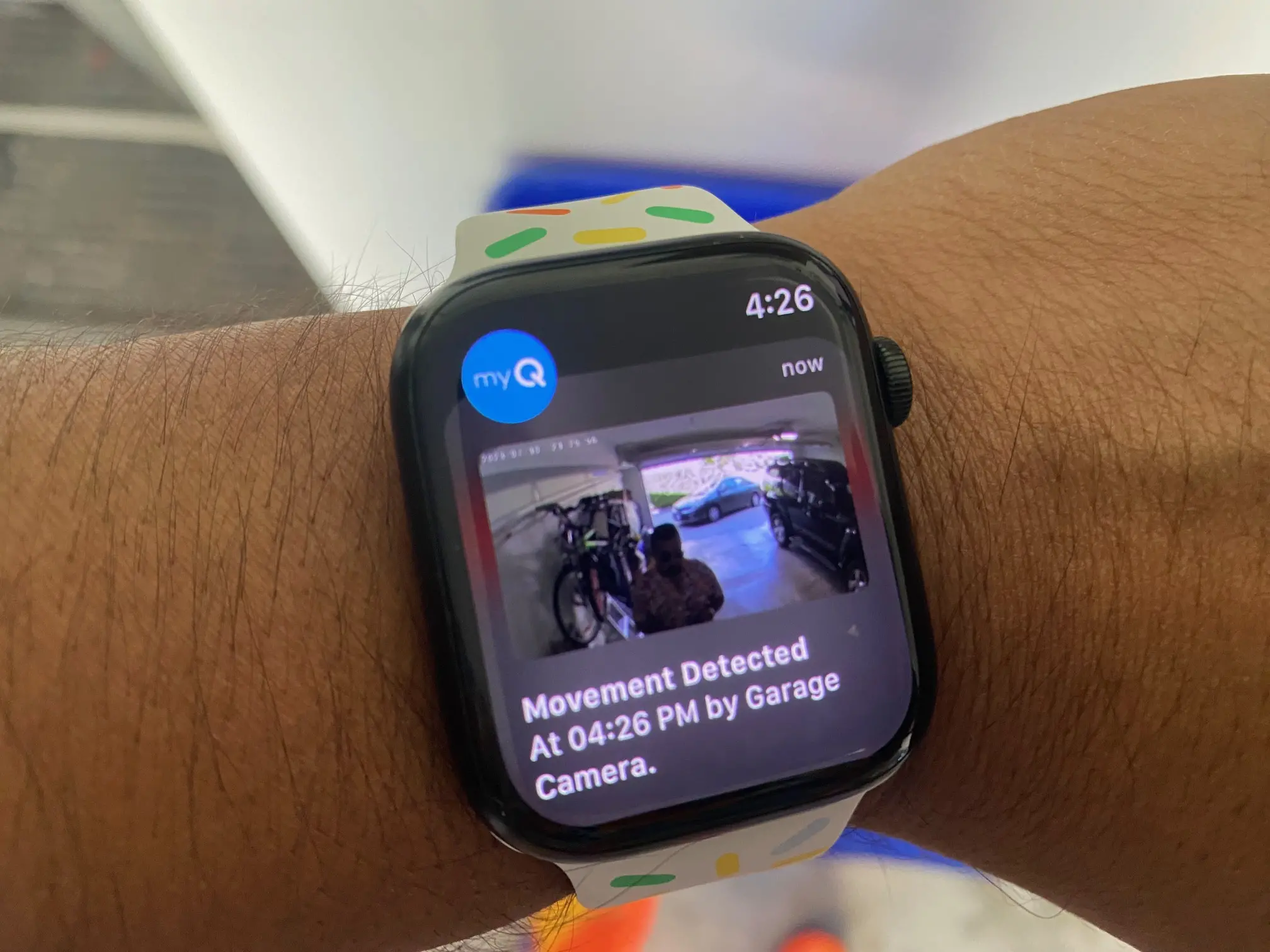 Chamberlain MyQ Smart Garage Apple Watch Notification