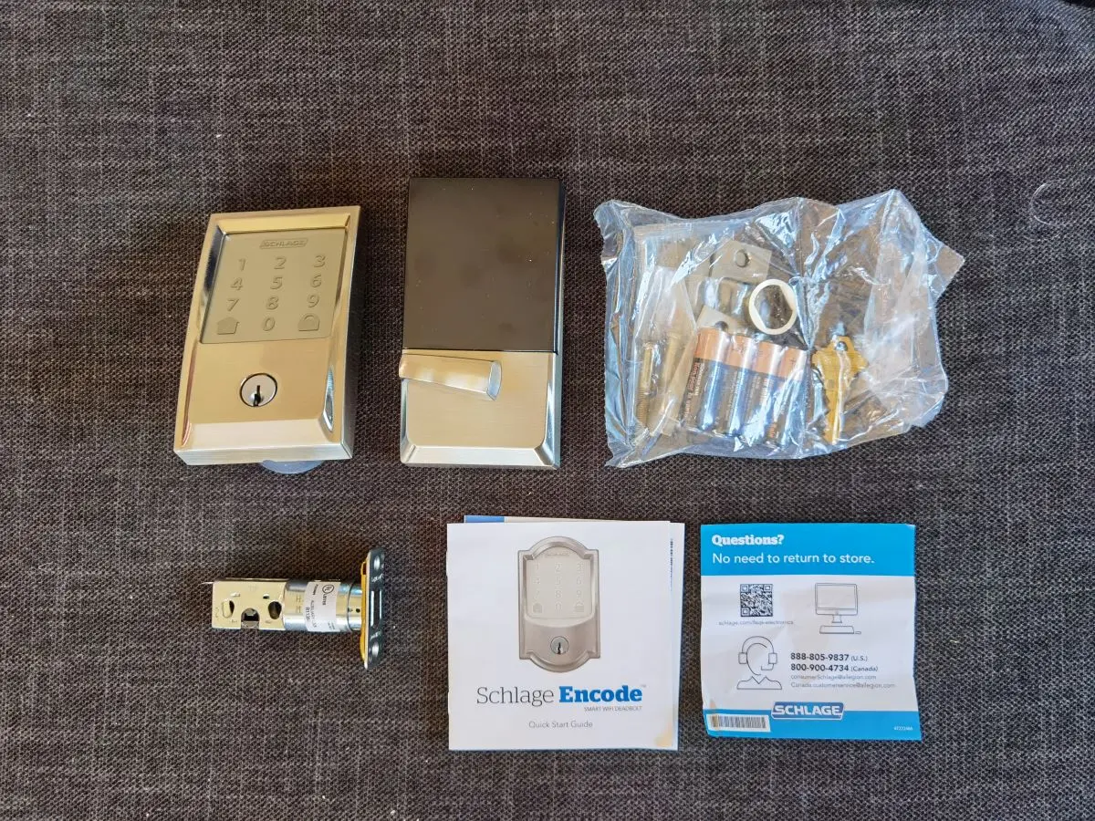 Schlage Encode  - Unboxing
